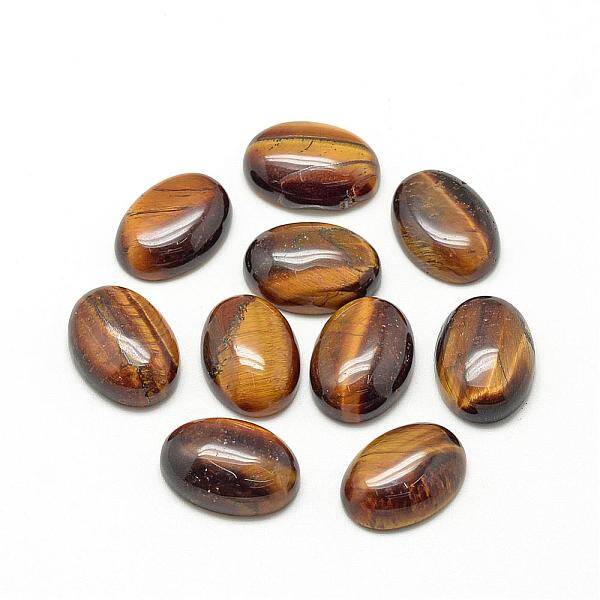 Natural Tiger Eye Cabochons