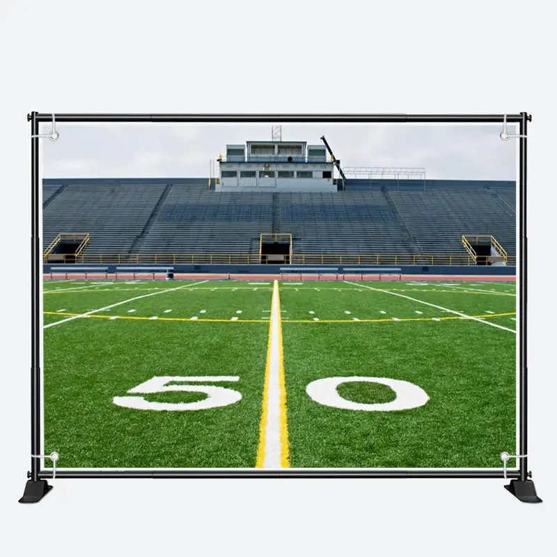 Football Field Lines Real Shot Scene Sport Backdrop - Aperturee