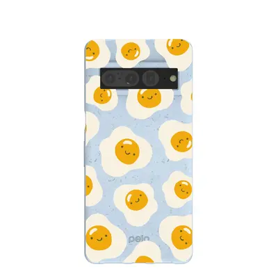 Powder Blue Sunny Side Up Google Pixel 7 Pro Case