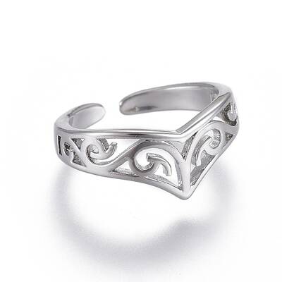 Adjustable Brass Toe Rings