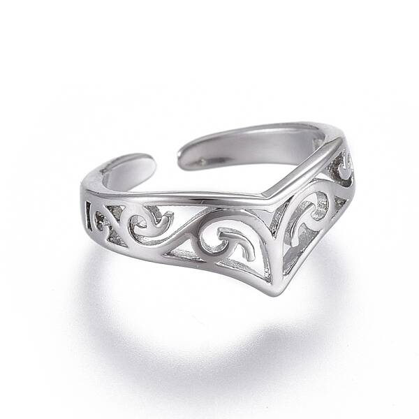 Adjustable Brass Toe Rings