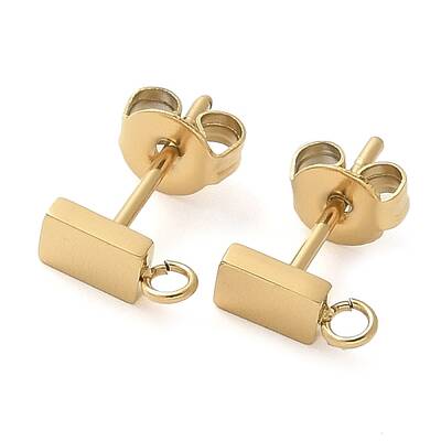 304 Stainless Steel Stud Earring Findings