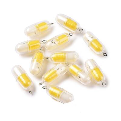 Translucent Plastic Pendants