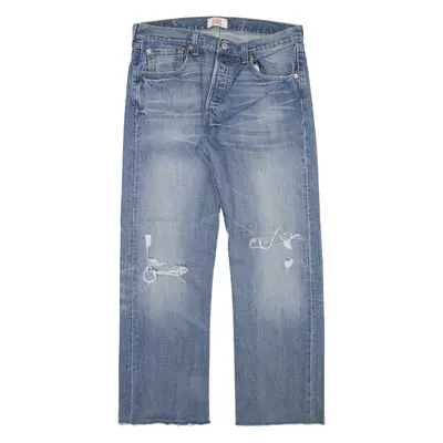 LEVI'S 501 Jeans Mens Blue Regular Straight W32 L28