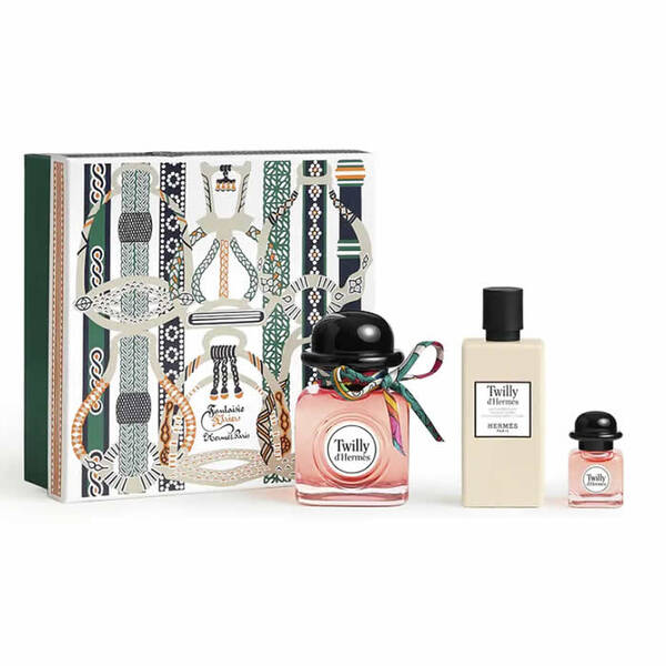 Hermes Twilly Eau De Parfum Spray 85 ml, set of 3 pieces