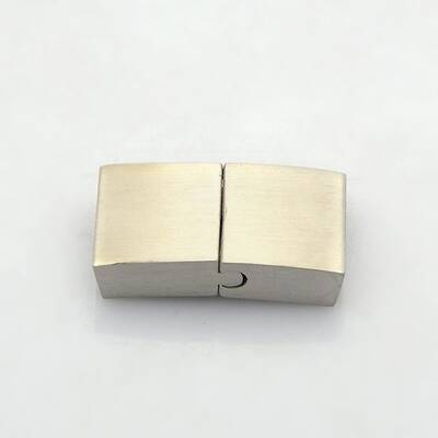 Tarnish Resistant Cuboid 304 Stainless Steel Bayonet Clasps