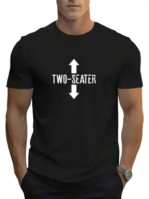 Men's Letter Graphic Round Neck Tee, Regular Fit Short Sleeve T-shirt for Daily Wear, Casual Soft Comfy Summer Top for Men