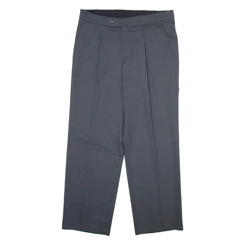 RITEX Mens Trousers Grey Relaxed Straight W33 L30