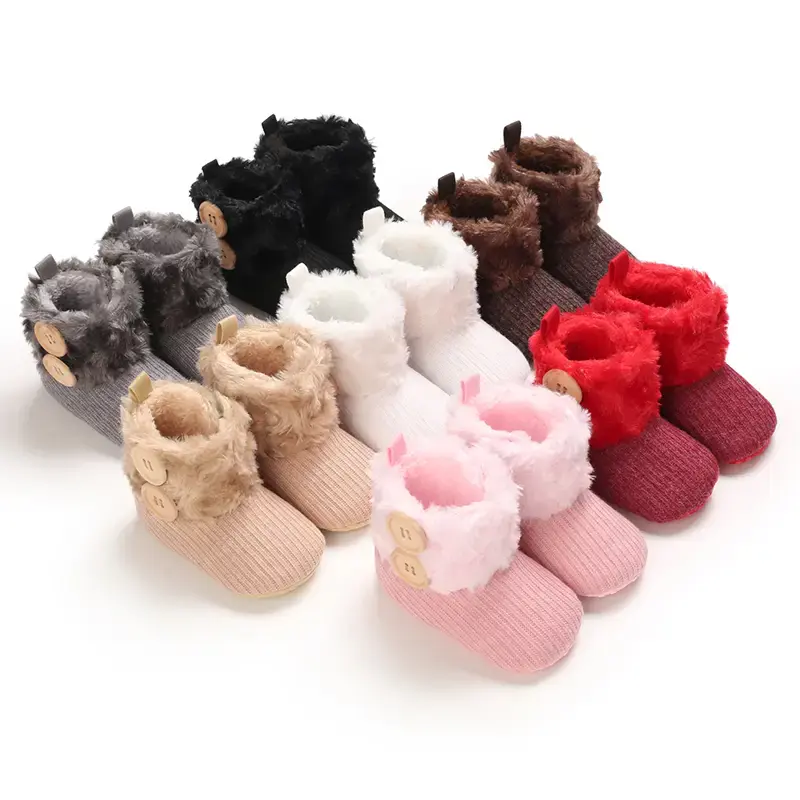 Baby cotton shoes children's toddler shoes warm baby boots