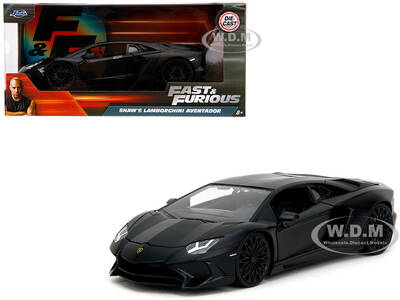 Shaws Lamborghini Aventador Matt Black \