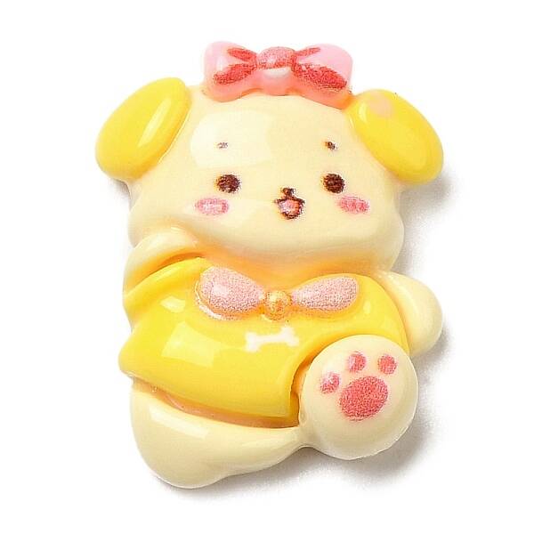 Cartoon Opaque Resin Cabochons