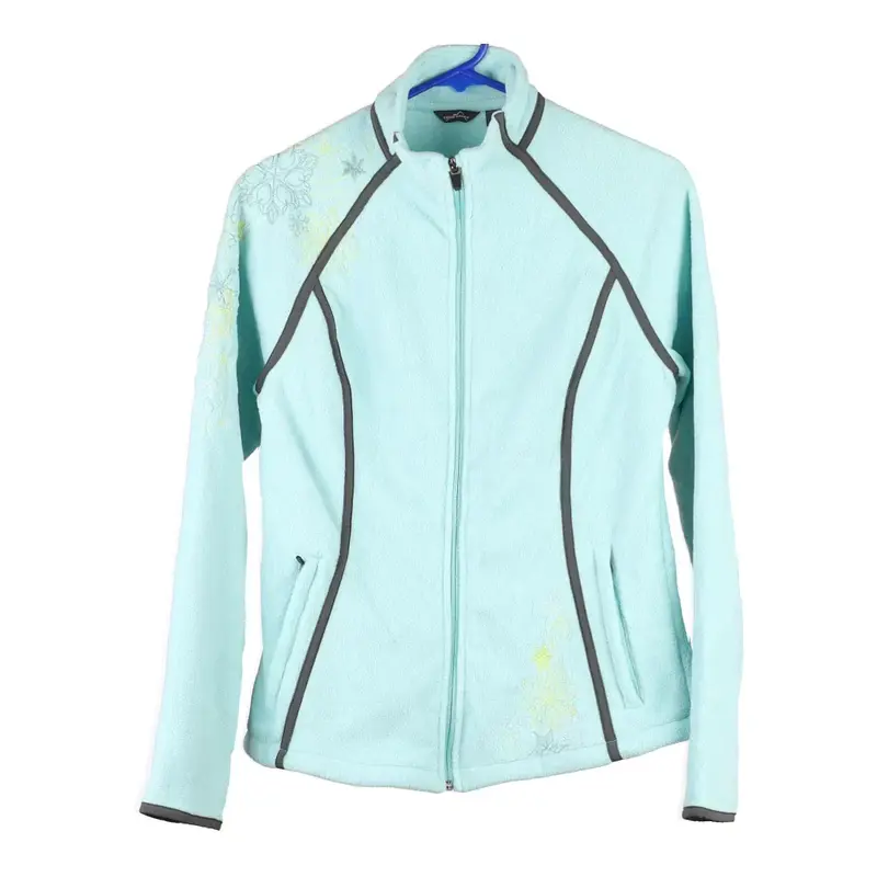 Eddie Bauer Fleece - Medium Blue Polyester