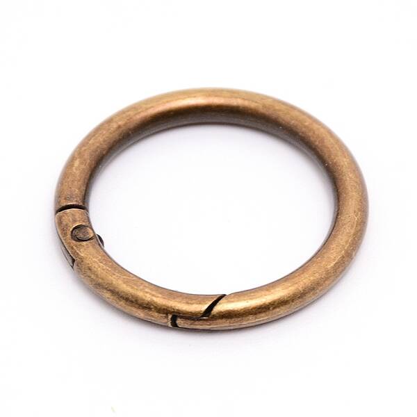 Alloy Spring Gate Rings
