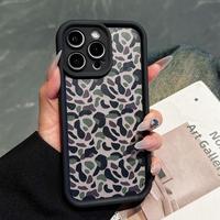 Camouflage Pattern Phone Case, Full Body Shockproof Phone Protective Cover, Fashion Phone Accessories Compatible with iPhone