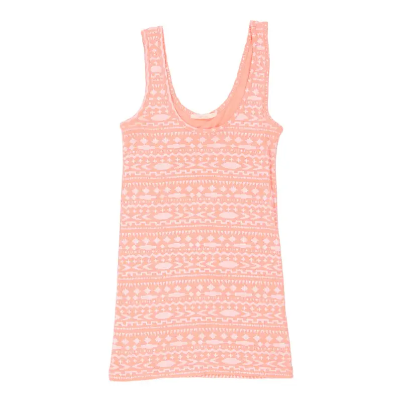 Subdued Vest - Small Pink Cotton Blend