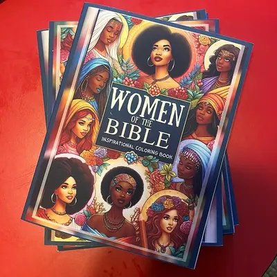 Women in the Bible Coloring Book - Inspirational Coloring Book for Women's Stories and Creativity