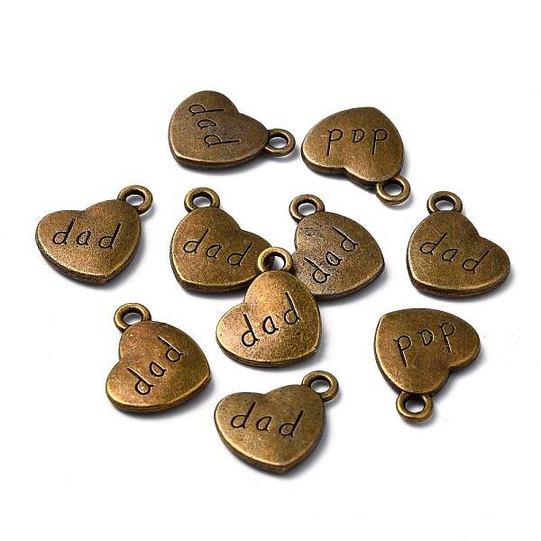 Tibetan Style Alloy Family Charms