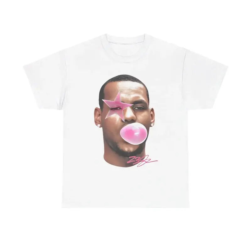 LeBubbleGum Vintage Goat Basketball Tee Casual Cotton Menswear Retro Shirt T-Shirt Top Graphic Underwear Tshirt Streetwear Sh...