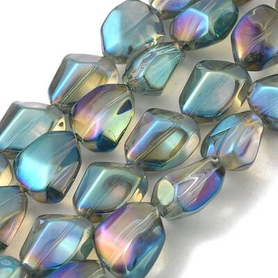 Electroplate Glass Beads Strands