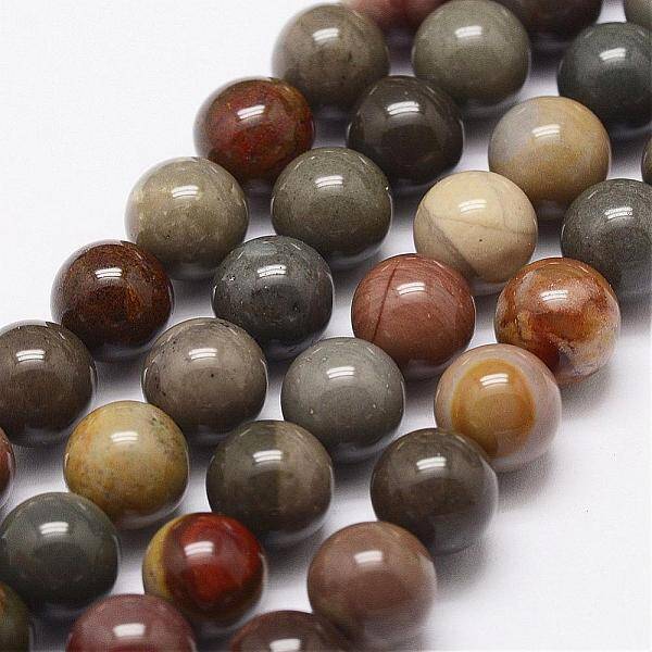 Natural New Ocean Jasper Bead Strands