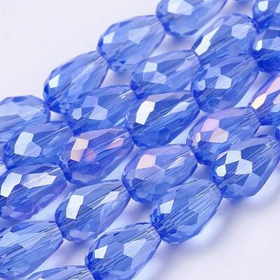 Electroplate Glass Beads Strands