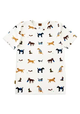 Men's T-shirt with Cool Dogs | Size: M