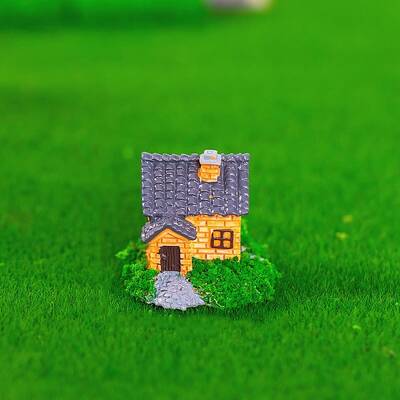 Resin House Display Decoration