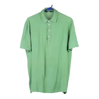 Ralph Lauren Polo Shirt - Medium Green Cotton