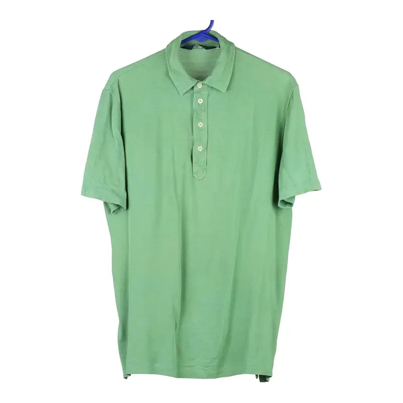 Ralph Lauren Polo Shirt - Medium Green Cotton