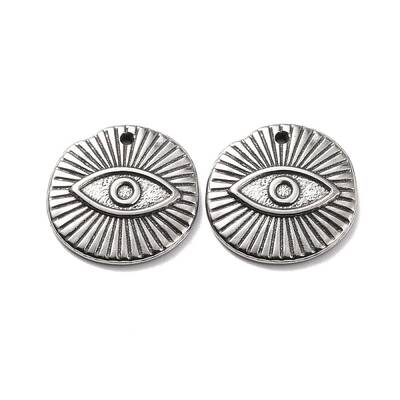 304 Stainless Steel Pendants Cabochons for Enamel