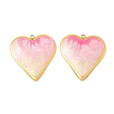304 Stainless Steel Enamel Pendants