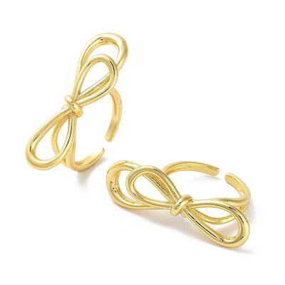 Brass Open Cuff Ring