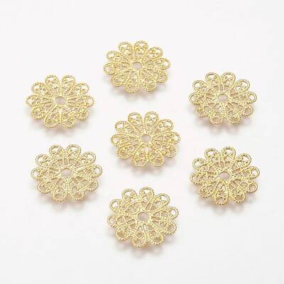 Brass Vintage Filigree Findings