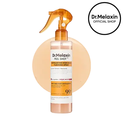 [Dr.melaxin Official] Peel Shot Keratin Care Kojic Acid Turmeric Spray 200ml Pore Clearing Exfoliating Formula