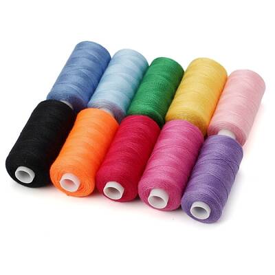 10 Colors Polyester Sewing Thread