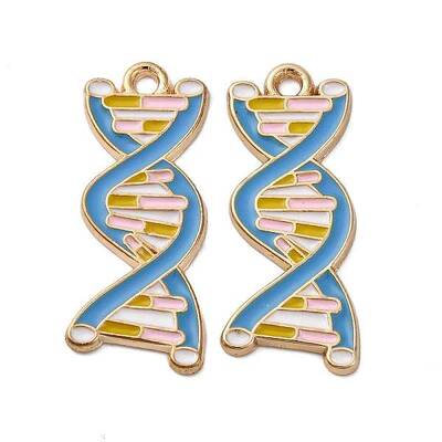 Chemistry Theme Alloy Enamel Pendants