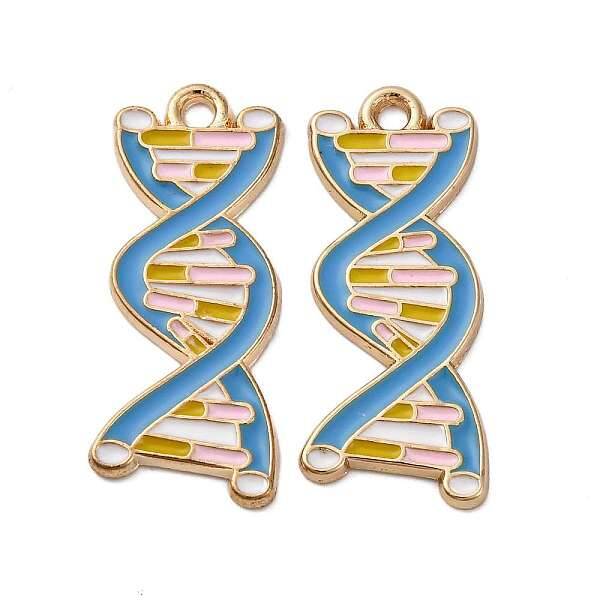 Chemistry Theme Alloy Enamel Pendants