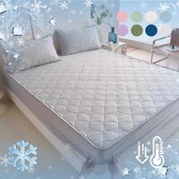 Ice Cooling Mattress Cover Set, 1 Count Mattress Topper & 1/2 Counts Pillowcase, Comfortable Mattress Protector for Hot Sleep...