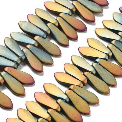 Electroplate Glass Beads Strands