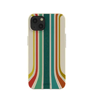 London Fog Retro Lines iPhone 13 Case