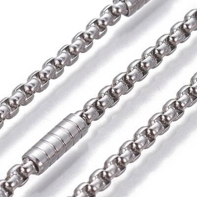 Tarnish Resistant 304 Stainless Steel Box Chains