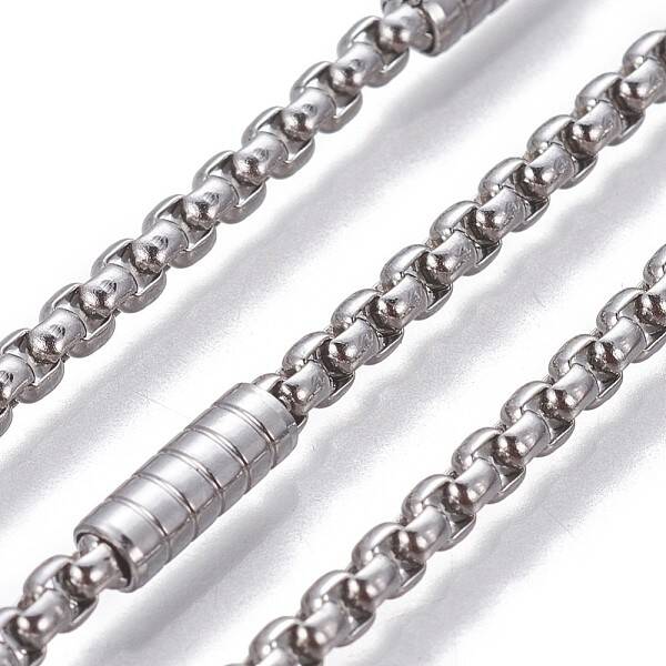 Tarnish Resistant 304 Stainless Steel Box Chains