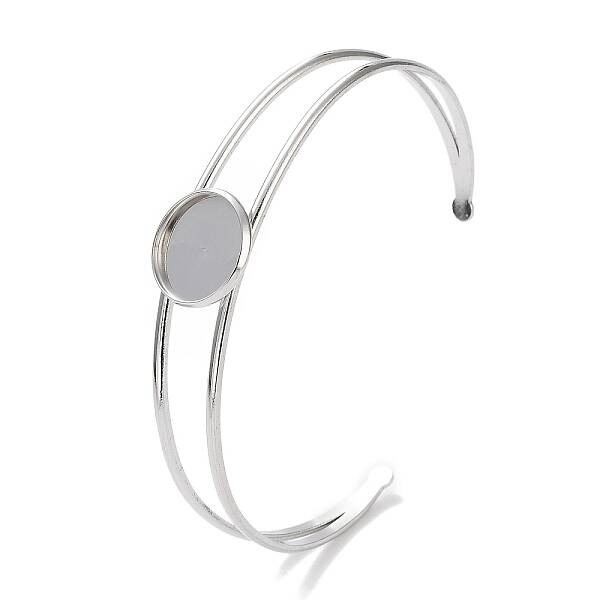 Non-Tarnish 304 Stainless Steel Bracelets Setting Making