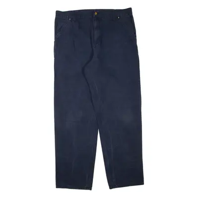 CARHARTT Single Knee Pant Mens Trousers Blue Regular Straight W38 L33