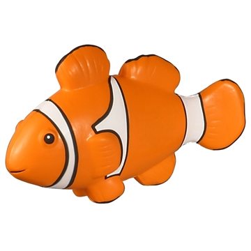 100 Custom Clown Fish - Stress Reliever - Polyurethane
