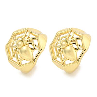 Brass Cuff Earrings