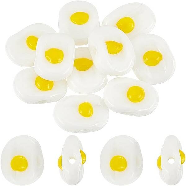 60pcs Lampwork Beads