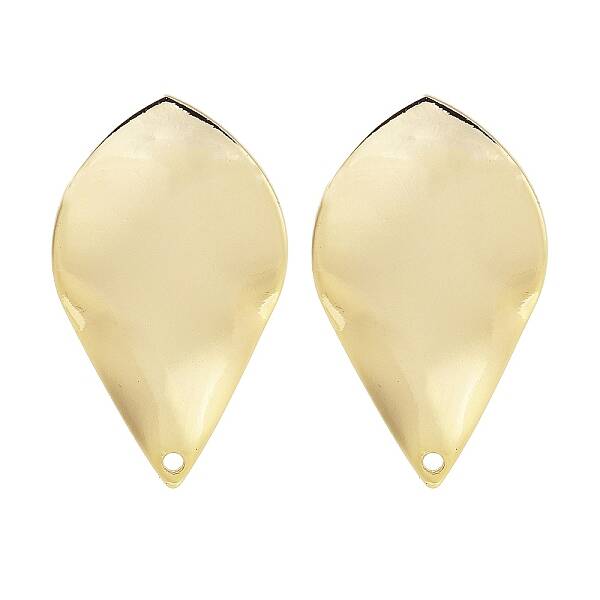 Brass Stud Earrings Findings