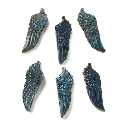Natural Labradorite Carved Cabochons