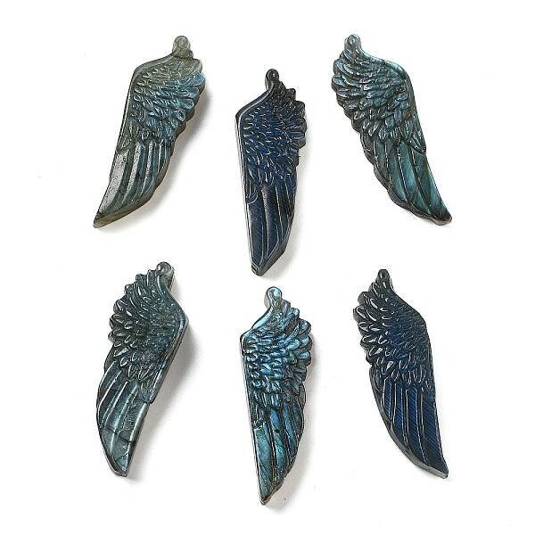 Natural Labradorite Carved Cabochons